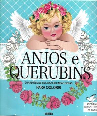 anjos e querubins livro para colorir